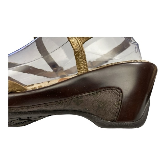 Jambu gold wedge sandal Athleta comfort St Martin size 9.5 M - Picture 7 of 11